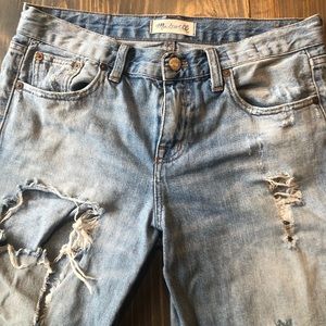 🌻MADEWELL DISTRESSED BOYFRIEND JEANS🌻